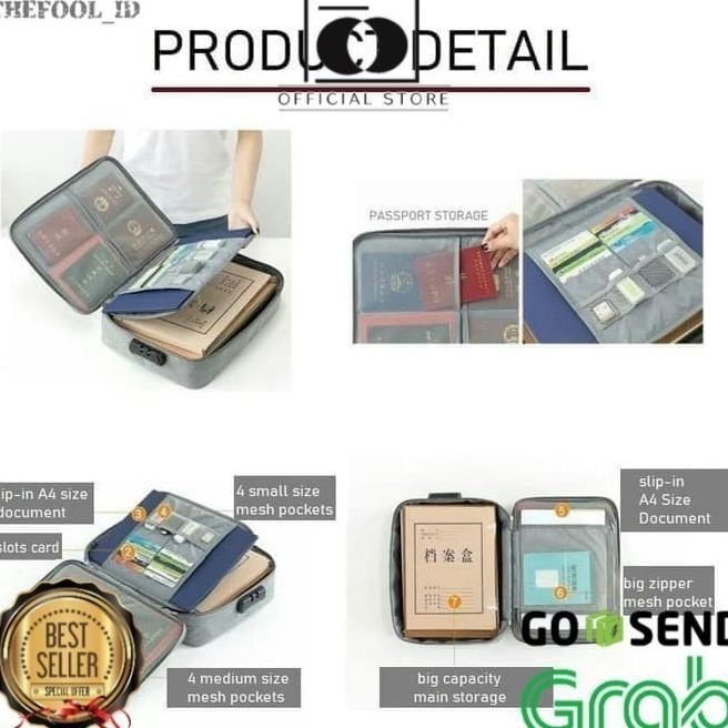 

MURAH TF DOCUMENT STORAGE BAG / PENYIMPANAN DOKUMEN / DIJAMIN DOKUMEN
