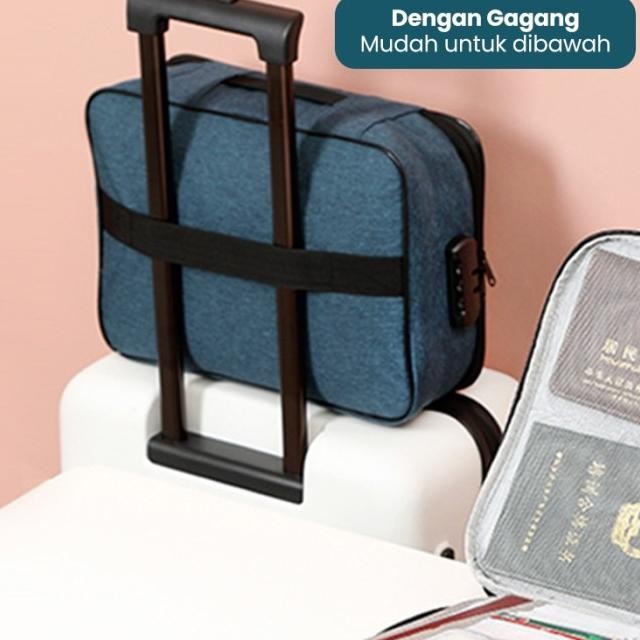 

TAS DOKUMEN PENYIMPANAN BERKAS BAG STORAGE SECURITY LOCK HDK307