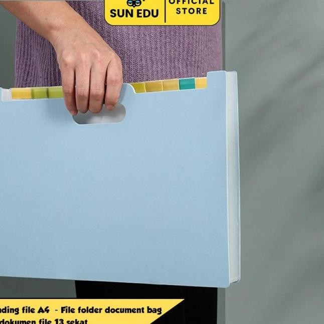 

TERSEDIA STANDING FILE A4/ FILE FOLDER DOCUMENT BAG/ TAS DOKUMEN FILE 13 SEKAT