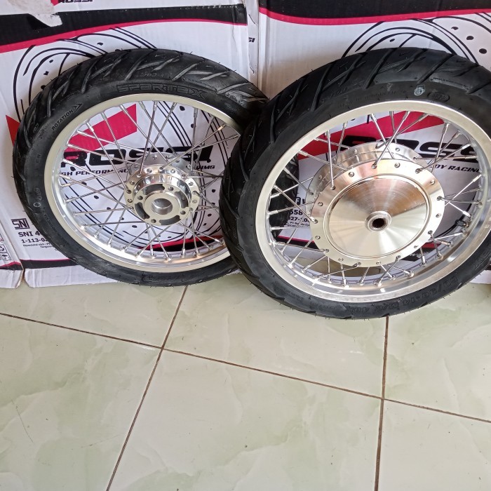 velg jari jari x ride 115/Mio sporty ring 14 x160/140 plus ban