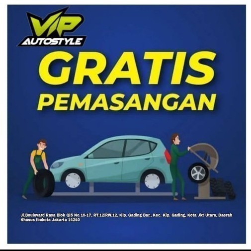 mobil wuling air ev pake velg hsr wheels ring 14