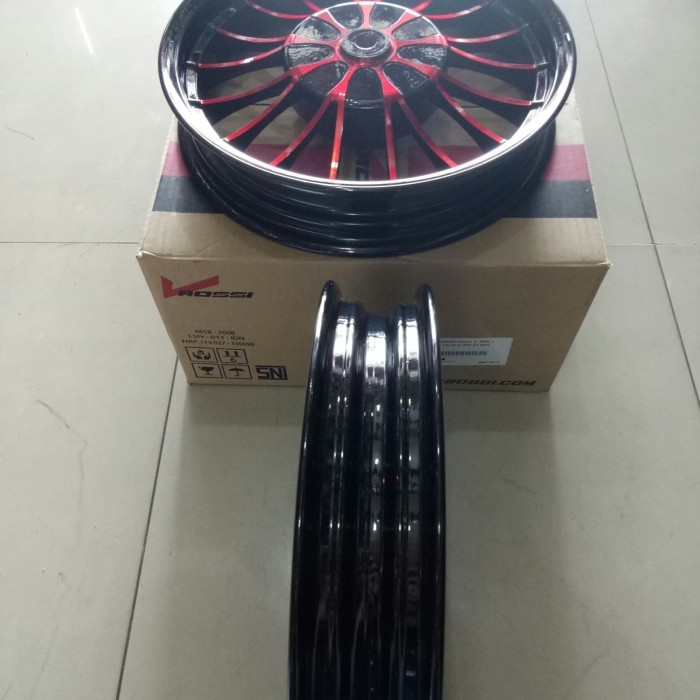 VELG ROSSI TAPAK LEBAR MOTOR YAMAHA MIO UKURAN 215/250 RING 14