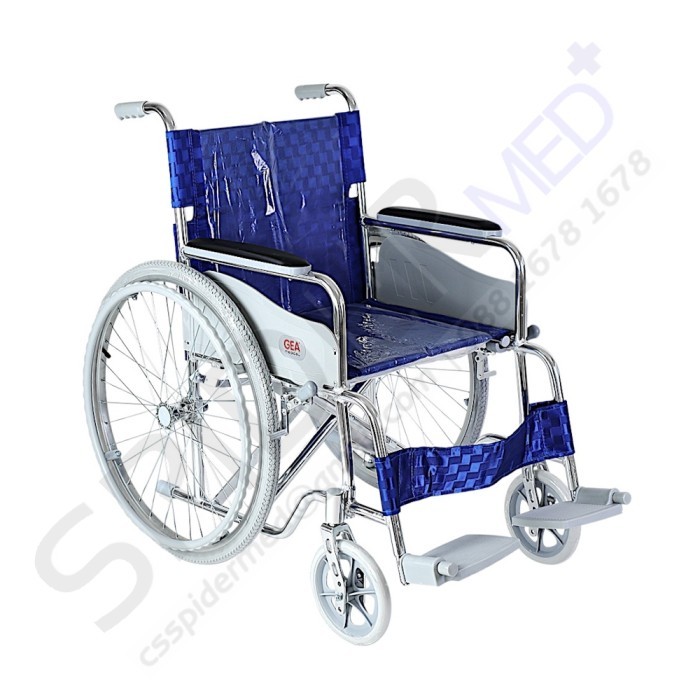 GEA Kursi Roda Aluminium FS 864 L / Kursi Roda Standard Aluminium GEA