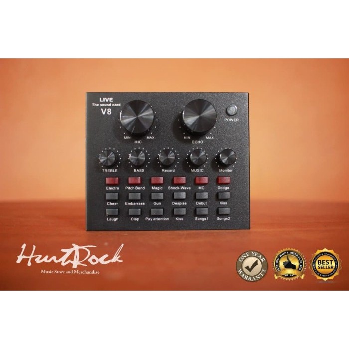 Cuci Gudang Soundcard Bigo Dan Karaoke V8