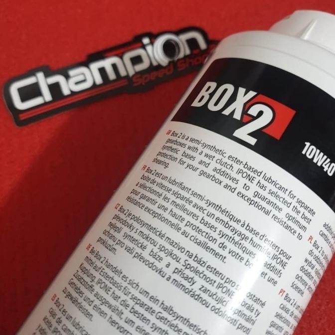 Oli Motor Mesin 2T 2Tak IPONE BOX 2 10W-40 Gear Box and Clutch Oil