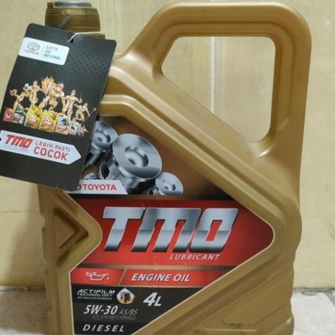 Oli TMO (Toyota 5W-30 Diesel ) ,Full Synthetic ,4Liter ,Original