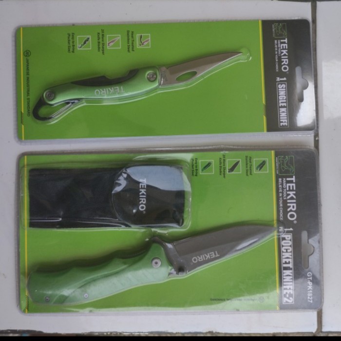 TEKIRO PISAU LIPAT 165MM & PISAU OKULASI