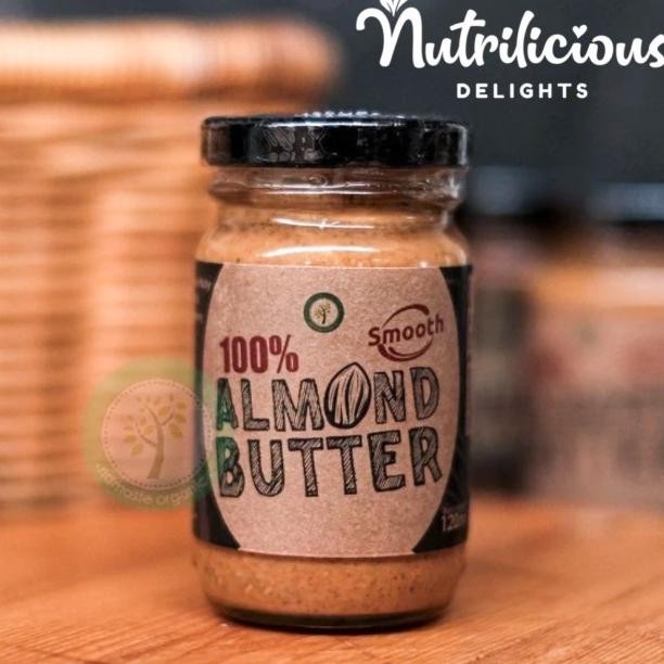 

Smooth Almond Butter Selai Kacang Almond Natural Namaste Organic 120 Ml