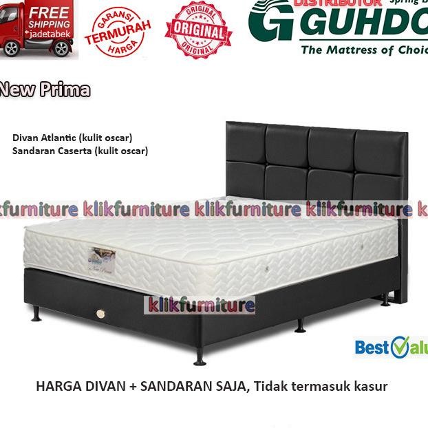 Divan + Sandaran Guhdo (160X200Cm) Atlantic Caserta Springbed