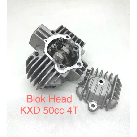 Blok Silinder Head Mini Gp Trail Gp Medium Kxd 50 Cc 4 Tak Matic Original