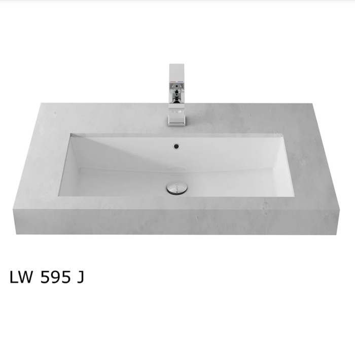 BODY WASHTAFEL TANAM TOTO LW595J / WASTAFEL UNDERMOUNT TOTO LW 595 J