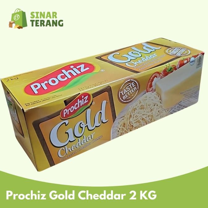 

PROMO keju cheddar Prochiz Gold 2 KG