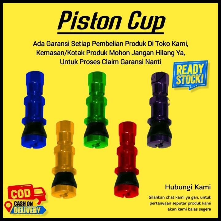 Pentil Tubles Mobil Motor / Pentil Ban Tubeless Besi Cnc Warna