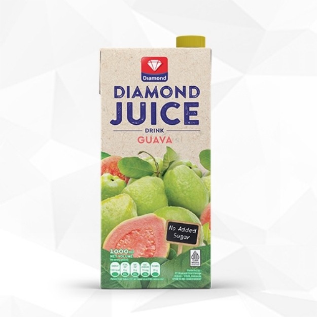 

S19174 DIAMOND GUAVA UNSWEET JUICE 1000ML KOTAK MAJU BERSAMA (20250802)