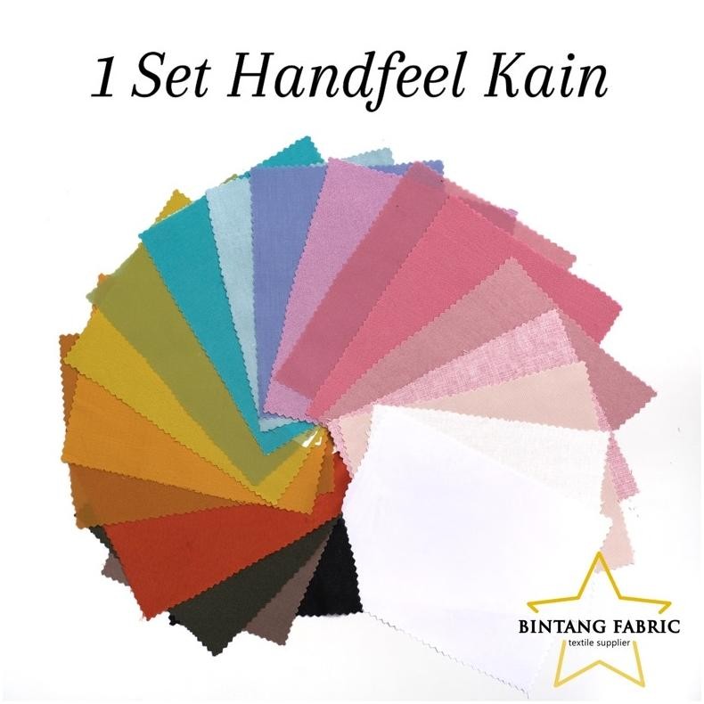 1 Set Handfeel Kain Bintang Fabric