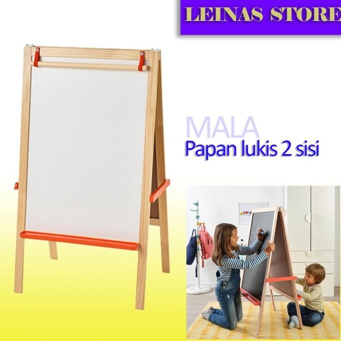

Papan Tulis Berdiri Anak 2 in 1 Blackboard dan Whiteboard