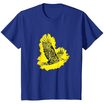 Motif Elang Burung Pemangsa Cakar Paruh Hewan Burung T-Shirt |tnb5moHf|