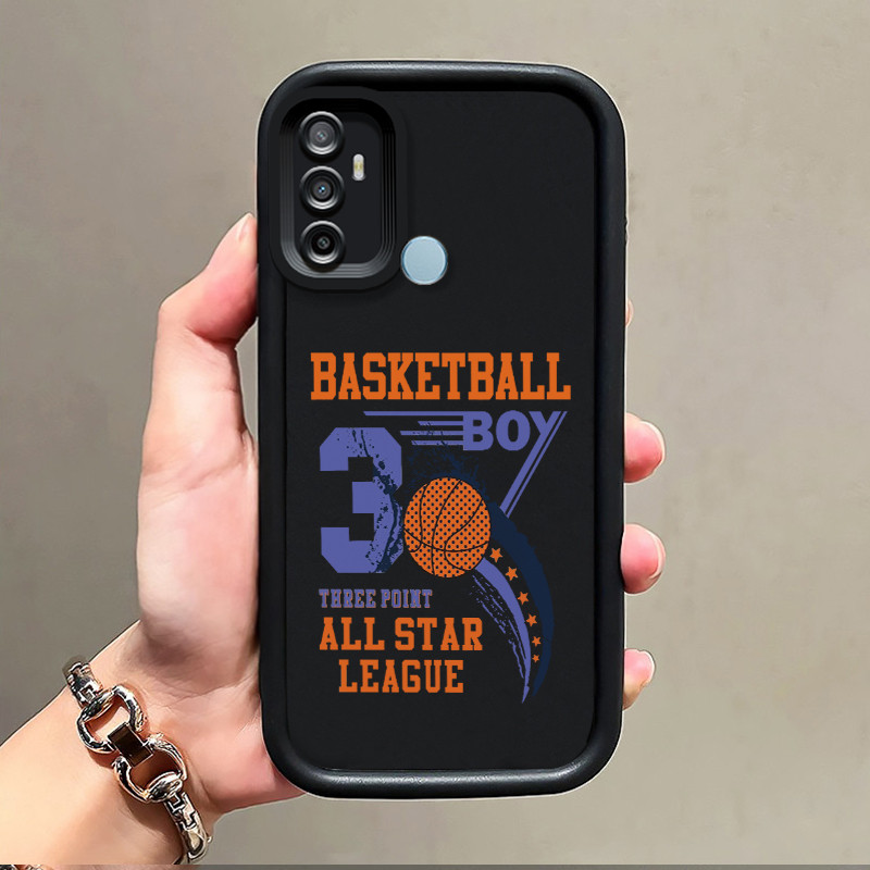 Casing Hp Untuk OPPO A53 2020 A33 2020 A53s A32 A11s Case Casing lembut Kesing HP Softcase pola bask