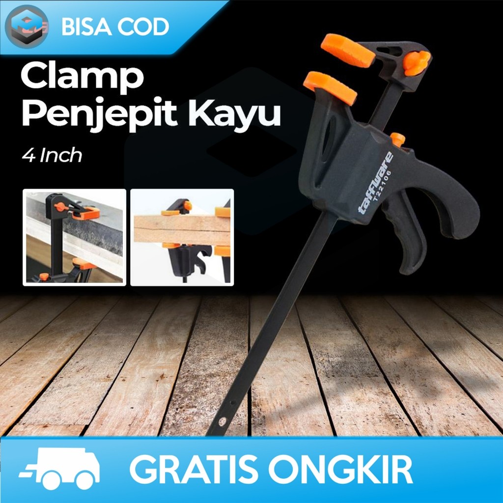 PENJEPIT KAYU PERTUKANGAN 4 INCH ALAT TUKANG  WOOD WORKING MACHINE