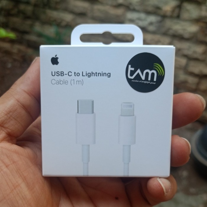 TERBARU - Apple Data Cable USB C to Lightning for iPhone 14 Pro Max Original TAM