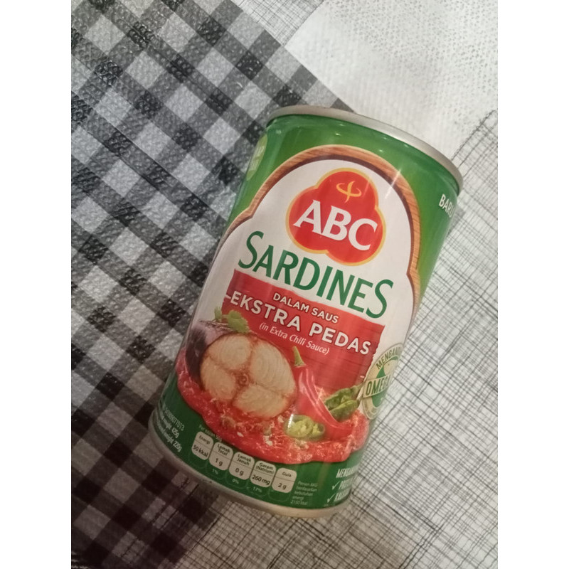 

Abc sardines cabai 425 gr