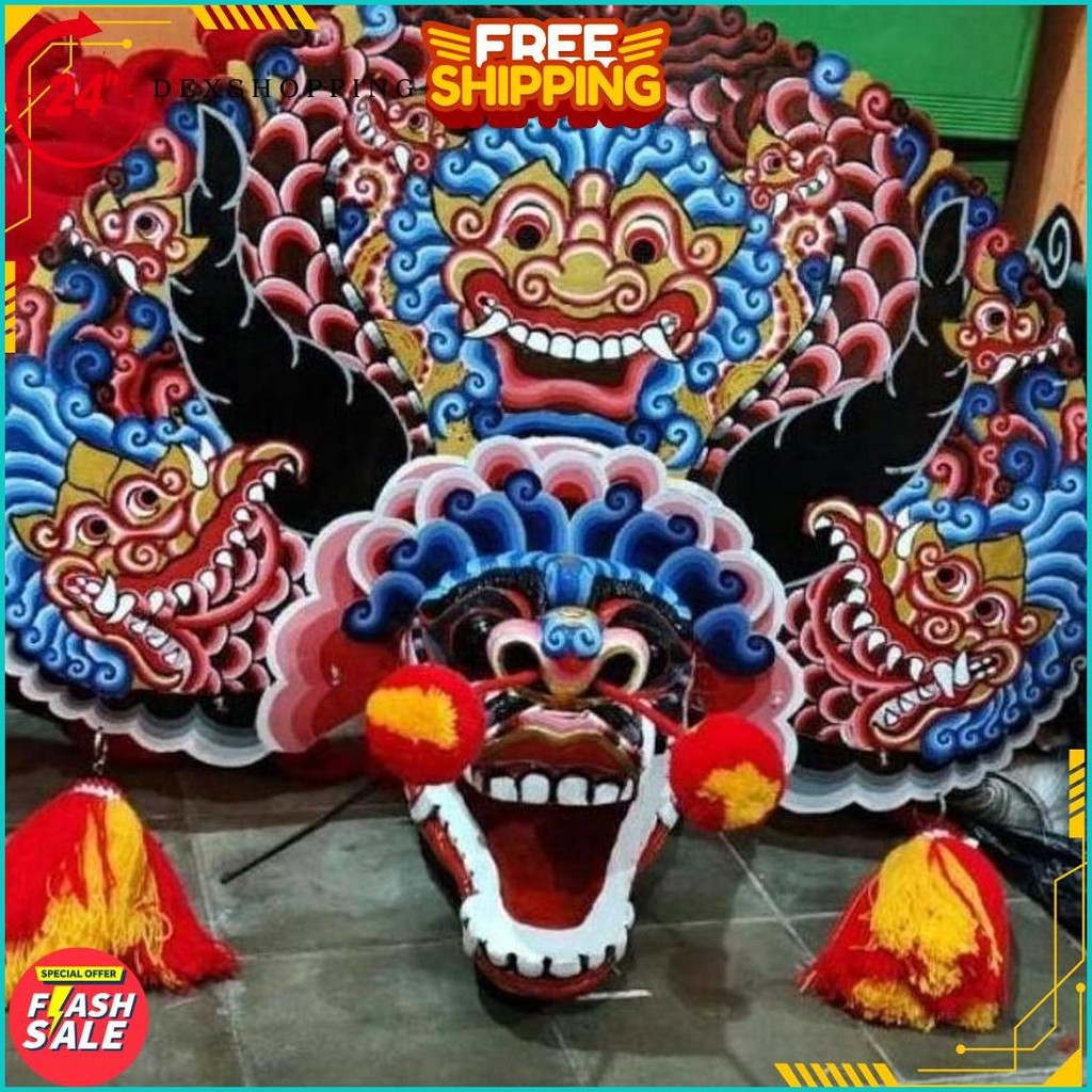 

Bisa Cod Cuci Gudang Barongan Rampak Telon Jamang Cat Air Brush Bonus Kemul Panjang Dan Pentul Tinggal Pakai Ukuran Anak Promo Barongan Plipit Romo Mainan Anak Barongan Anak Sd Brongan Plipit Premium / Barongan Spon Caplok Kain Panjang / Barongan Ponorogo