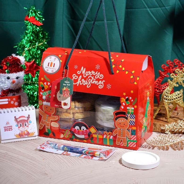 

Hampers Natal 2024 | Christmas | Premium Cookies | Free Kalender Tahun Baru 2025 | Hampers Kue Kering Terbaru