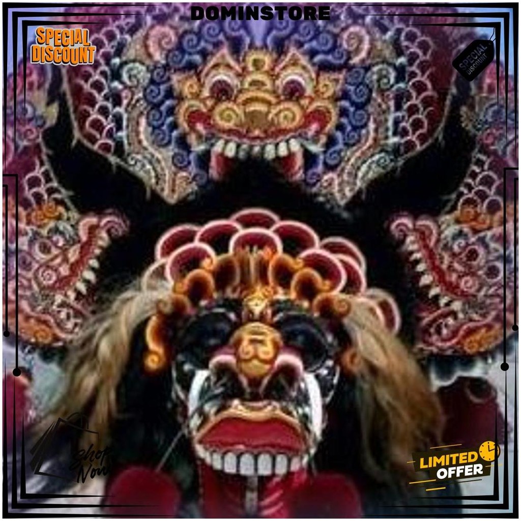 

Bisa Cod Cuci Gudang Barongan Rampak Telon Jamang Cat Air Brush Bonus Kemul Panjang Dan Pentul Tinggal Pakai Ukuran Anak Promo Barongan Plipit Romo Mainan Anak Barongan Anak Sd Brongan Plipit Premium / Barongan Spon Caplok Kain Panjang / Barongan Ponorogo