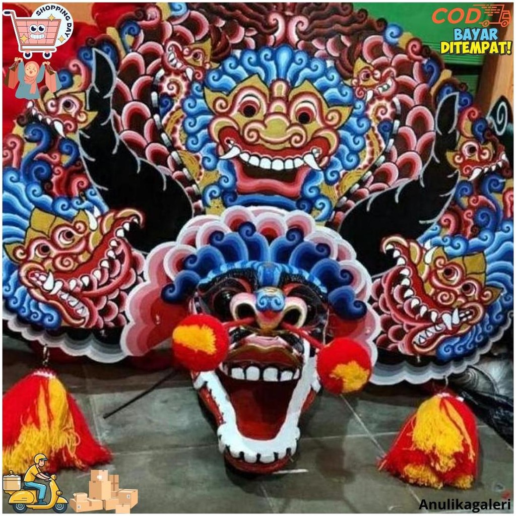 

Bisa Cod Cuci Gudang Barongan Rampak Telon Jamang Cat Air Brush Bonus Kemul Panjang Dan Pentul Tinggal Pakai Ukuran Anak Promo Barongan Plipit Romo Mainan Anak Barongan Anak Sd Brongan Plipit Premium / Barongan Spon Caplok Kain Panjang / Barongan Ponorogo