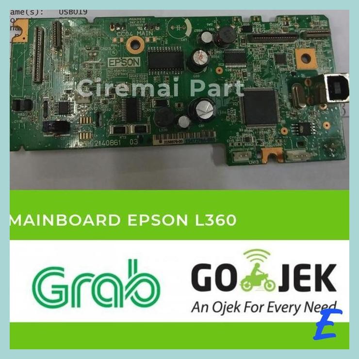| TMM | MAINBOARD MOTHERBOARD PRINTER EPSON L360, MAINBOARD EPSON L360, LOGIC