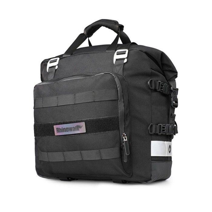 RHINOWALK 1 PCS MOTORCYCLE REAR SIDE BAG MOTORCYCLE SADDLEBAGS
