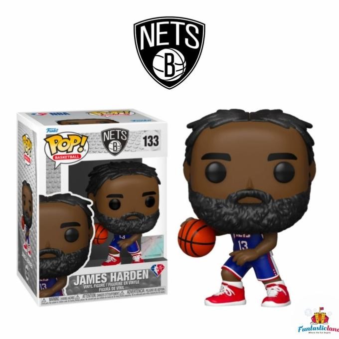 Original Funko POP NBA Brooklyn Nets - James Harden (City Jersey 2021