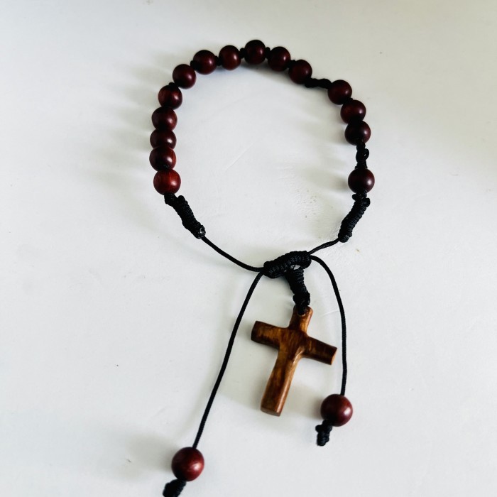 Azzatun - Rosario Kayu Nagasari Model Gelang