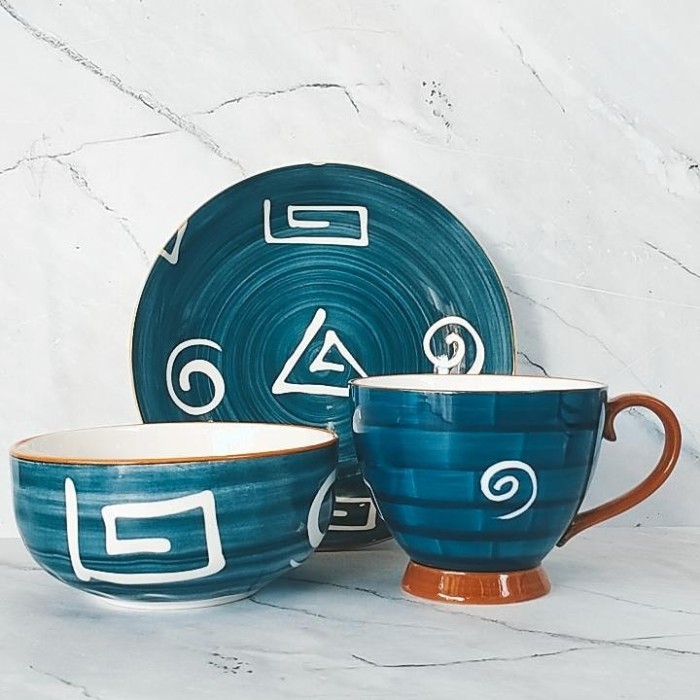 DINNER SET/DINNER WARE/PIRING KERAMIK SET/HAMPERS GIFT-JAPANESE SET