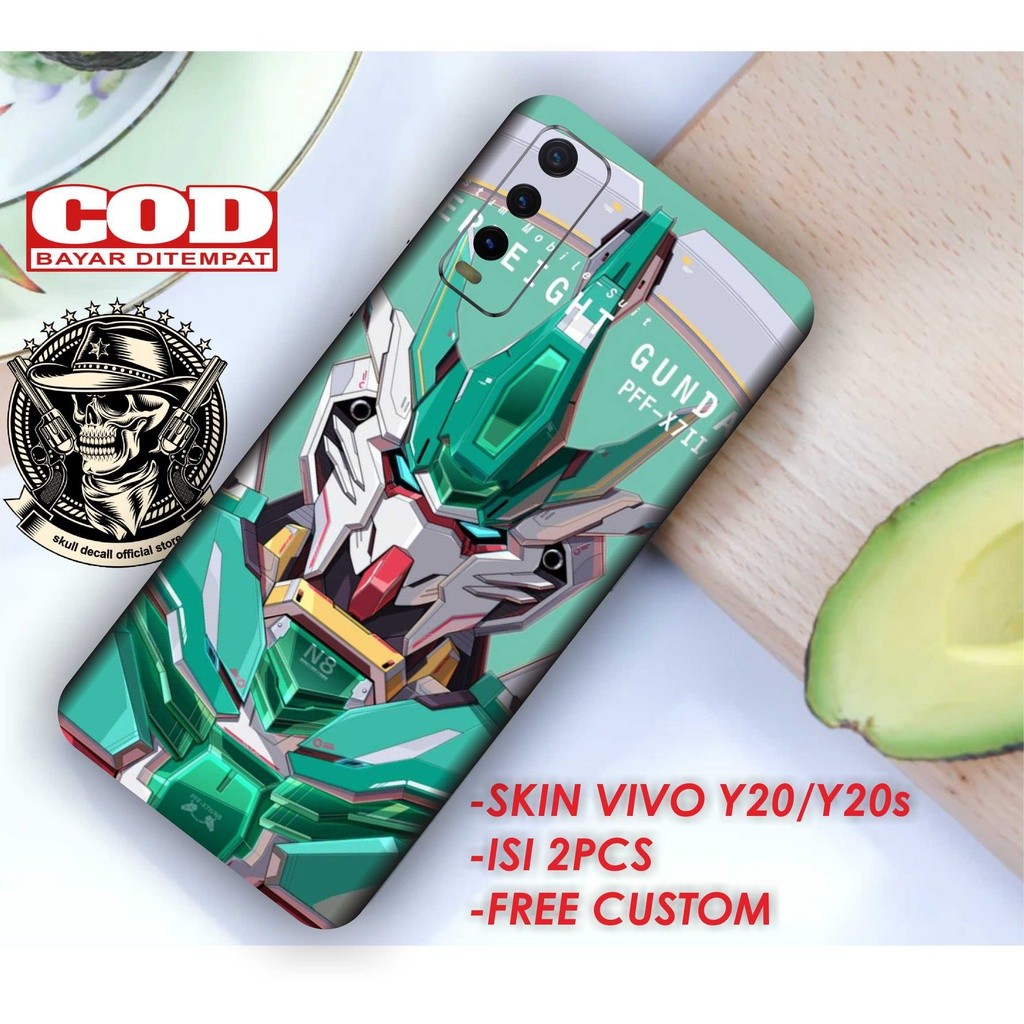 *Promo* Vivo Y20 Vynyl Wrap Stiker Garskin Case Custom Order