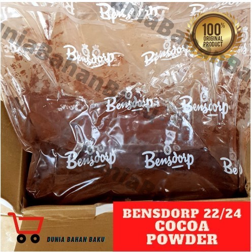 

COKLAT BUBUK FAT 22/24 "QUEEN ANNA" BENSDORP 500 g /1 kg 100%