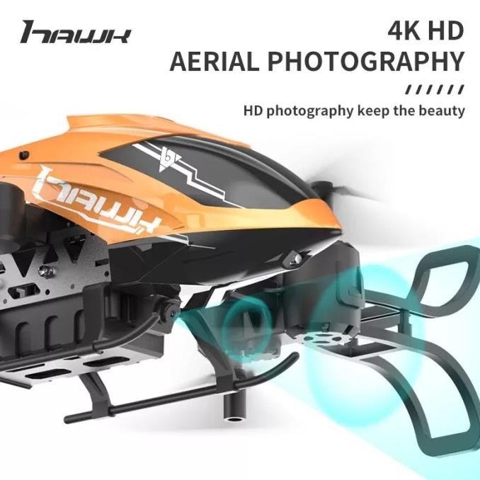 RC Drone Helikopter Camera 4K Wifi FPV LED Remote Control Drone Ch 4,5 TER