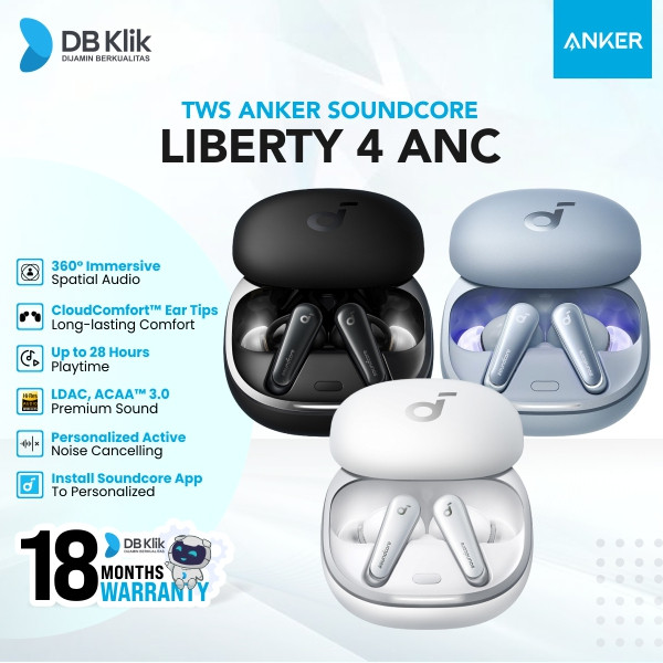 Soundcore (Anker) Tws Anker Soundcore Liberty 4 Anc A3953 - Earphone Anker A3953