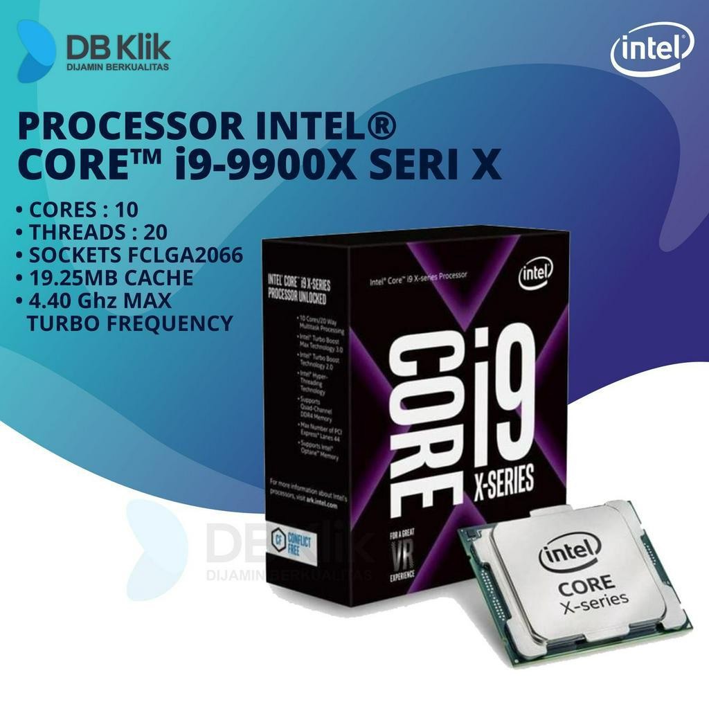 Intel Processor Core I9-9900X Box - Core I9 9900X