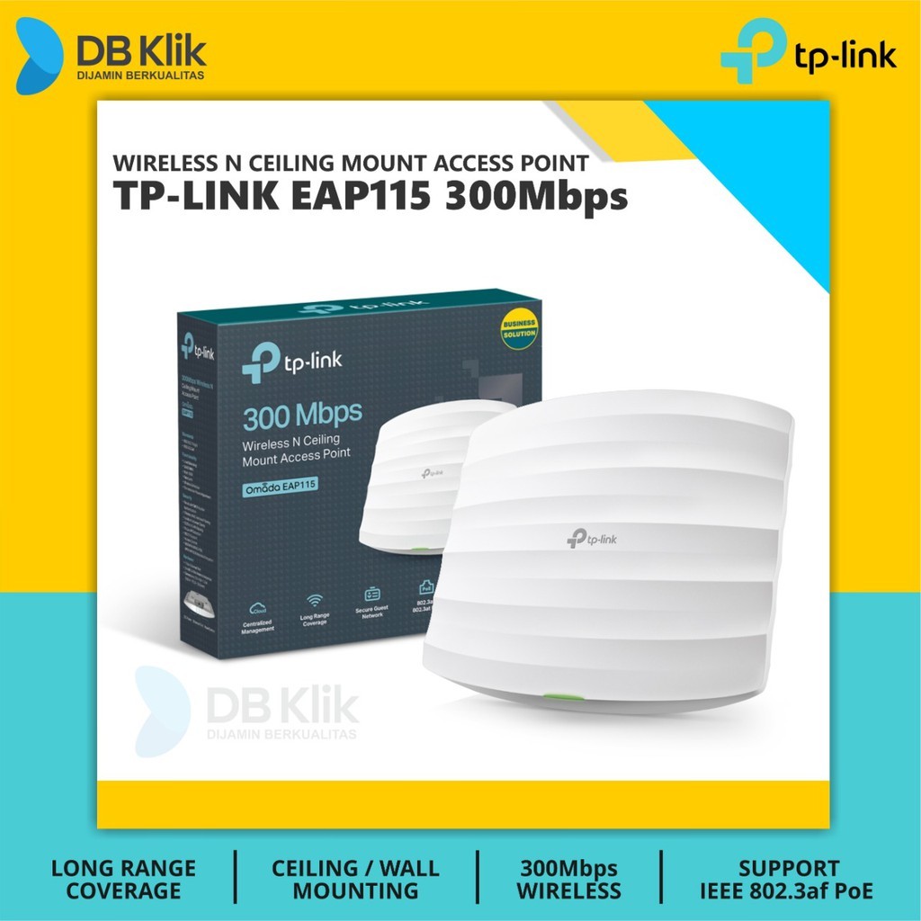 Tp-Link Access Point Tp Link Eap115 Wireless N Ceiling - Tplink Eap 115