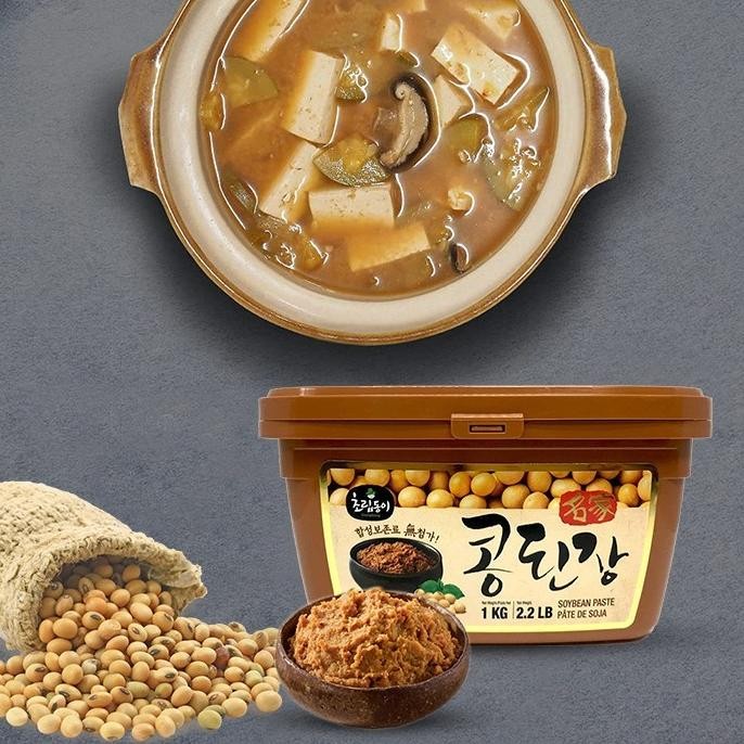 

Choripdong Soybean Paste 1kg/Pasta/Bumbu Kedelai Korea/Doenjang Asli H24ID