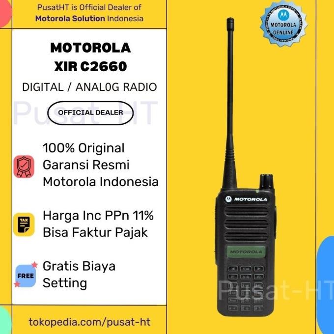 HT RADIO HT HANDY TALKY MOTOROLA CP1660 CP 1660 VHF NOT UHF