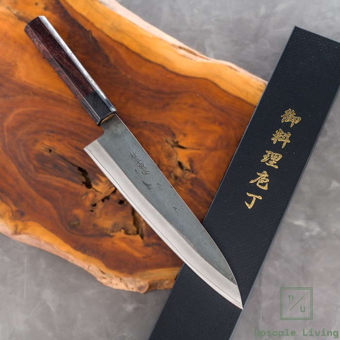 BOOM SALE Japanese Knife Yoshida Hamono ZDP189 Kurouchi Gyuto 210mm