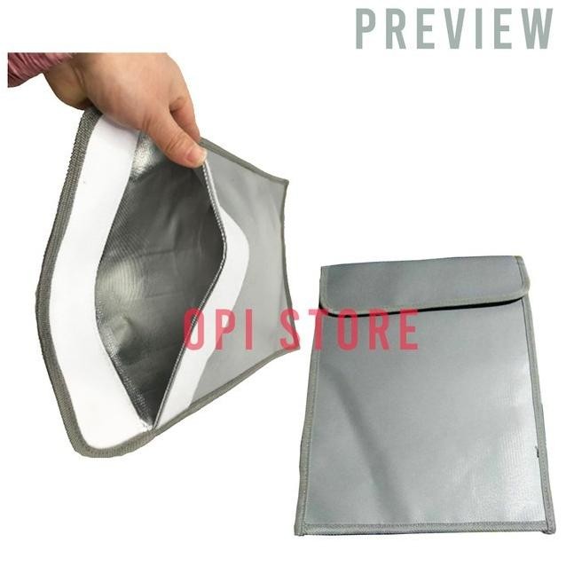 

TERBARU TAS DOKUMEN SERTIFIKAT PIAGAM SURAT TANAH ANTI AIR API FIREPROOF BAG ORIGINAL