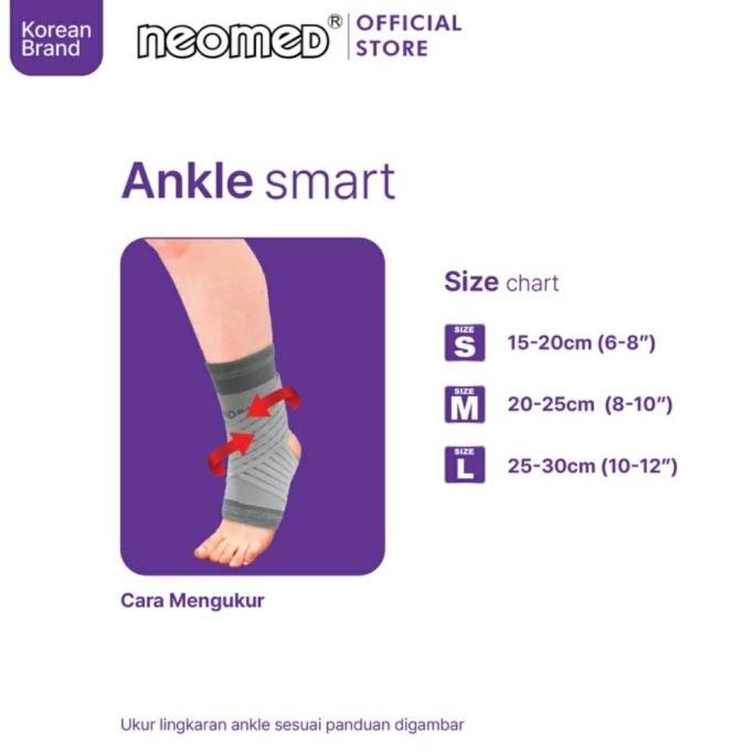 Neo smart ankle support JC-051 neomed penyanggah ankle