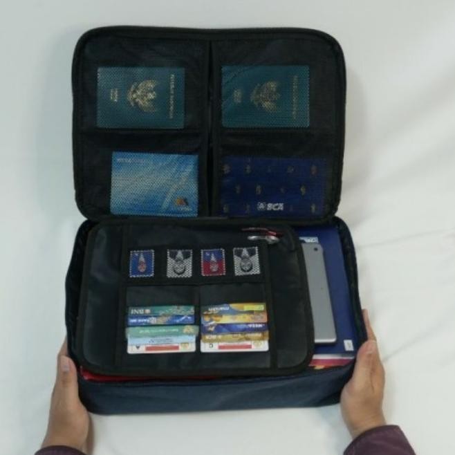 

READY DOCUMENT STORAGE BAG / TAS DOKUMEN BERGEMBOK BERPASWORD AMAN