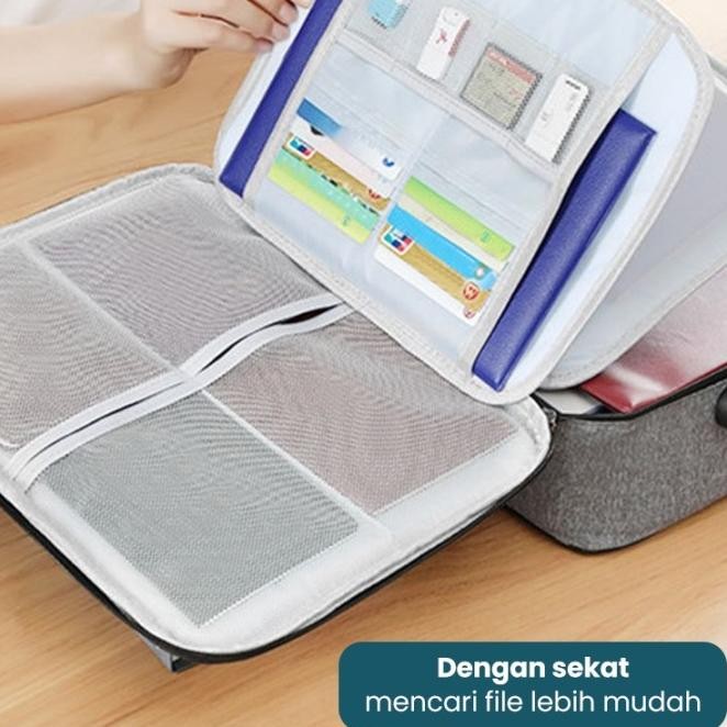 

TOP SALE HALU TAS DOKUMEN STORAGE BOX DENGAN DIGIT SECURITY LOCK ANTI