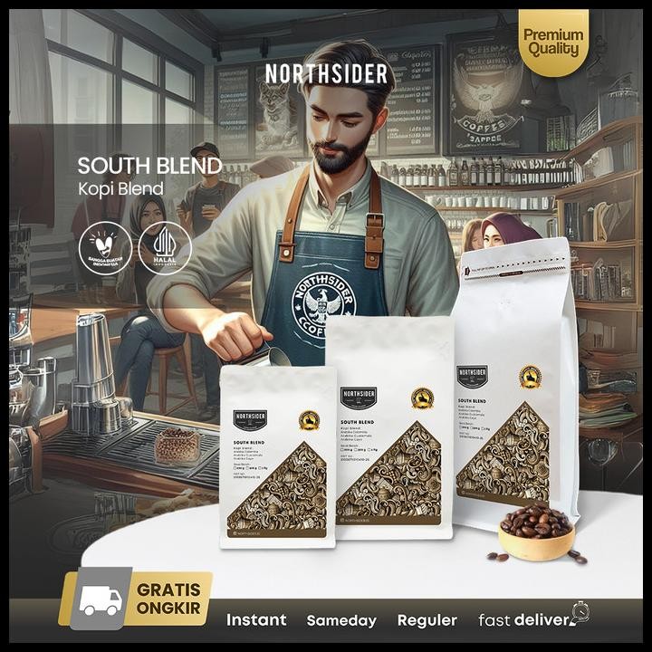 

Northsider Kopi Arabika South Blend Espresso Cold Brew Coffee