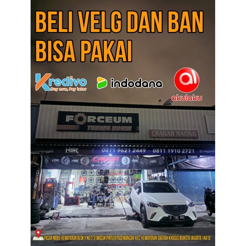 Velg Mobil Ring 14 hingga Ring 22 HSR Wheel - HSR1000