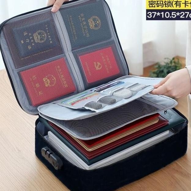 

BARU DOCUMENT STORAGE BAG TRAVEL DOCUMENT BAG TAS PENYIMPANAN DOKUMEN FILE